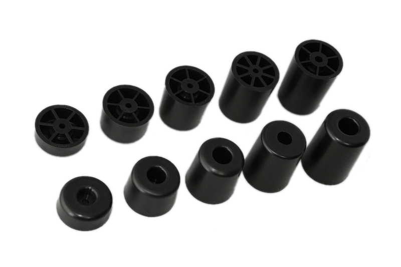 Which companies offer custom rubber molding for small parts production?