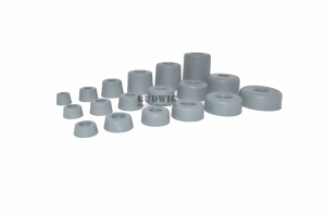 Round Grey Rubber Bumpers