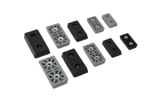 Rectangular feet are just one of Budwig Company’s various products.