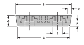 rectangular-feet-RF10-1-drawing-2-sideview