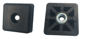 Square Parts - Rubber Recessed Bumpers
